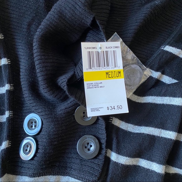 Striped sweater dress - Picture 4 of 4